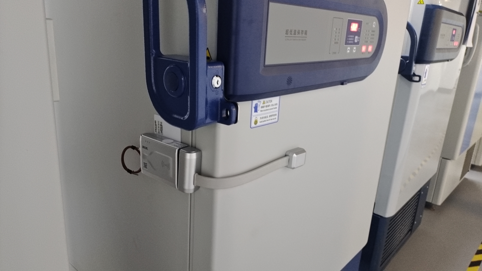 安裝BEOL貝爾科技生物冰箱智能鎖有什么用處呢？24.1.23